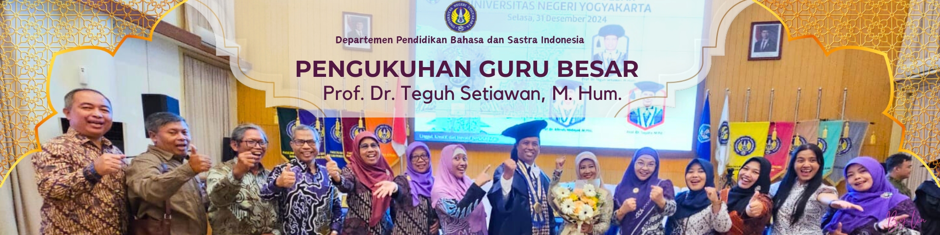 Pengukuhan Prof. teguh